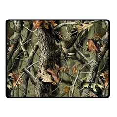 Realtree Camo Seamless Pattern Camo Hunting Two Sides Fleece Blanket (Small)