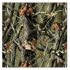 Realtree Camo Seamless Pattern Camo Hunting Square Satin Scarf (36  x 36 )