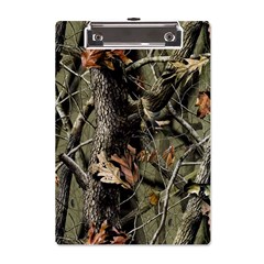 Realtree Camo Seamless Pattern Camo Hunting A5 Acrylic Clipboard