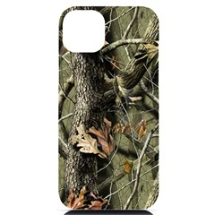 Realtree Camo Seamless Pattern Camo Hunting iPhone 14 Plus Black UV Print Case