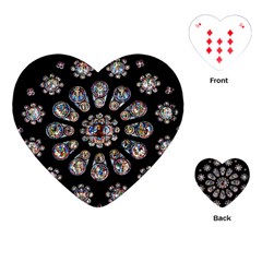 Photo Chartres Notre Dame Playing Cards Single Design (heart) by Bedest