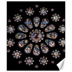 Photo Chartres Notre Dame Canvas 8  X 10  by Bedest