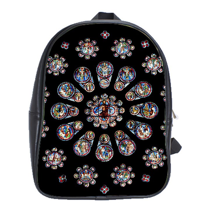 Photo Chartres Notre Dame School Bag (Large)