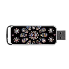 Photo Chartres Notre Dame Portable Usb Flash (one Side) by Bedest