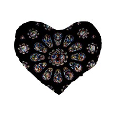 Photo Chartres Notre Dame Standard 16  Premium Heart Shape Cushions by Bedest