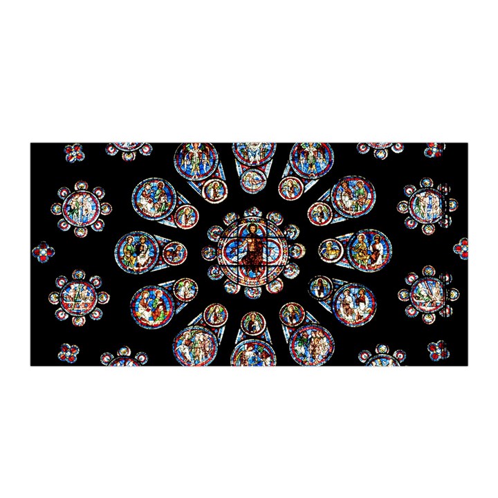 Photo Chartres Notre Dame Satin Wrap 35  x 70 