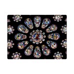 Photo Chartres Notre Dame Premium Plush Fleece Blanket (Mini) 35 x27  Blanket Front