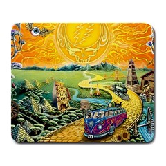 Grateful Dead Golden Road Large Mousepad by Bedest