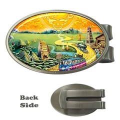 Grateful Dead Golden Road Money Clips (oval)  by Bedest