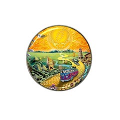 Grateful Dead Golden Road Hat Clip Ball Marker by Bedest