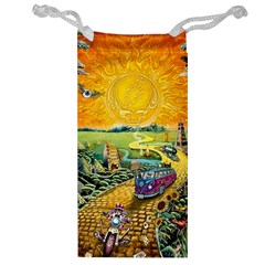 Grateful Dead Golden Road Jewelry Bag by Bedest