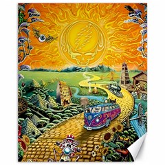 Grateful Dead Golden Road Canvas 11  X 14  by Bedest