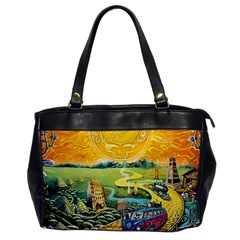 Grateful Dead Golden Road Oversize Office Handbag by Bedest