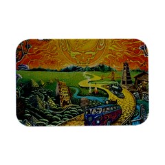 Grateful Dead Golden Road Open Lid Metal Box (silver)   by Bedest