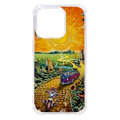 Grateful Dead Golden Road Iphone 14 Pro Tpu Uv Print Case by Bedest