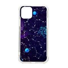 Realistic Night Sky Poster With Constellations Iphone 11 Pro 5 8 Inch Tpu Uv Print Case by Ket1n9