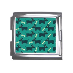 Happy Dogs Animals Pattern Mega Link Italian Charm (18mm) by Ket1n9