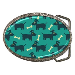 Happy Dogs Animals Pattern Belt Buckles by Ket1n9