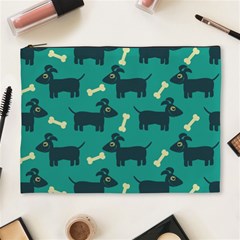 Happy Dogs Animals Pattern Cosmetic Bag (xl) by Ket1n9