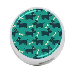 Happy Dogs Animals Pattern 4-port Usb Hub (one Side) by Ket1n9