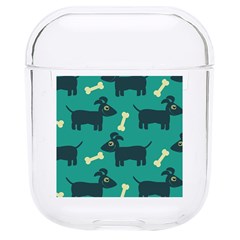 Happy Dogs Animals Pattern Hard Pc Airpods 1/2 Case by Ket1n9