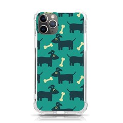 Happy Dogs Animals Pattern Iphone 11 Pro 5 8 Inch Tpu Uv Print Case by Ket1n9