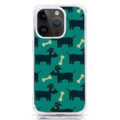 Happy Dogs Animals Pattern Iphone 14 Pro Tpu Uv Print Case by Ket1n9