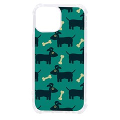 Happy Dogs Animals Pattern Iphone 13 Mini Tpu Uv Print Case