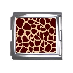 Animal Print Girraf Patterns Mega Link Italian Charm (18mm)