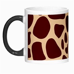 Animal Print Girraf Patterns Morph Mug by Ket1n9