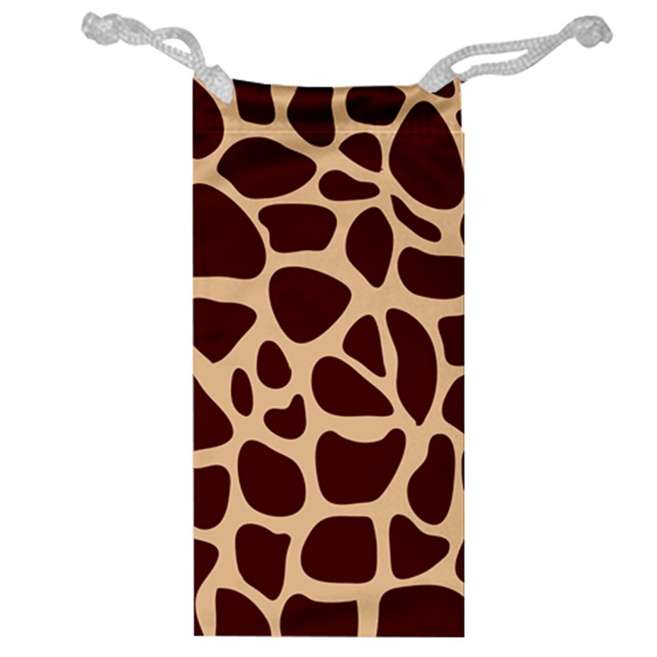 Animal Print Girraf Patterns Jewelry Bag