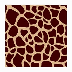 Animal Print Girraf Patterns Medium Glasses Cloth (2 Sides) by Ket1n9