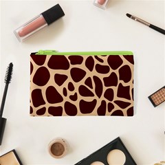 Animal Print Girraf Patterns Cosmetic Bag (xs) by Ket1n9