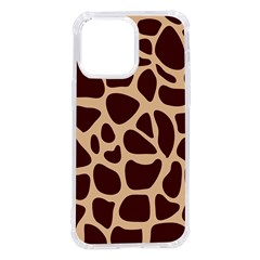 Animal Print Girraf Patterns Iphone 14 Pro Max Tpu Uv Print Case by Ket1n9