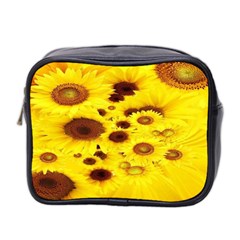 Beautiful Sunflowers Mini Toiletries Bag (two Sides) by Ket1n9