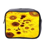 Beautiful Sunflowers Mini Toiletries Bag (Two Sides) Front