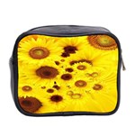 Beautiful Sunflowers Mini Toiletries Bag (Two Sides) Back