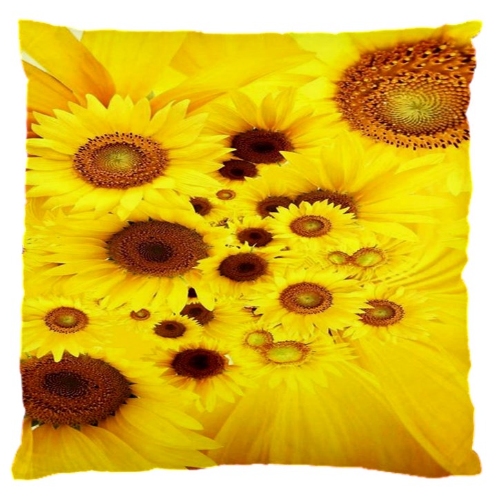 Beautiful Sunflowers 16  Baby Flannel Cushion Case (Two Sides)