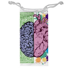 Brain Heart Balance Emotion Jewelry Bag by Maspions