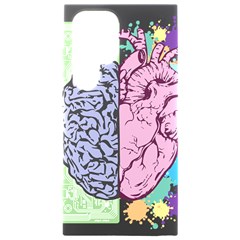 Brain Heart Balance Emotion Samsung Galaxy S24 Ultra 6 9 Inch Black Tpu Uv Case by Maspions