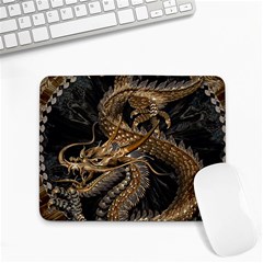 Fantasy Dragon Pentagram Small Mousepad by Maspions