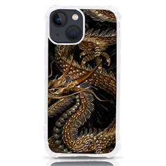 Fantasy Dragon Pentagram Iphone 13 Mini Tpu Uv Print Case by Maspions