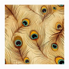 Vintage Peacock Feather Peacock Feather Pattern Background Nature Bird Nature Medium Glasses Cloth