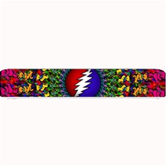 Grateful Dead Bear Pattern Small Bar Mat by Maspions