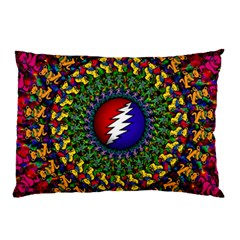 Grateful Dead Bear Pattern Pillow Case