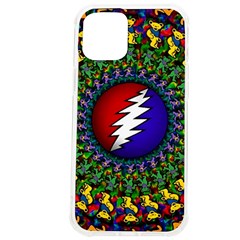 Grateful Dead Bear Pattern Iphone 12 Pro Max Tpu Uv Print Case by Maspions