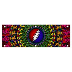 Grateful Dead Bear Pattern Banner And Sign 6  X 2 