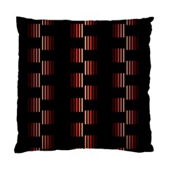 Geometric Pulse Print Design Standard Cushion Case (two Sides) by dflcprintsclothing