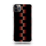 Geometric Pulse Print Design iPhone 11 Pro Max 6.5 Inch TPU UV Print Case Front