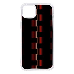 Geometric Pulse Print Design Iphone 14 Plus Tpu Uv Print Case